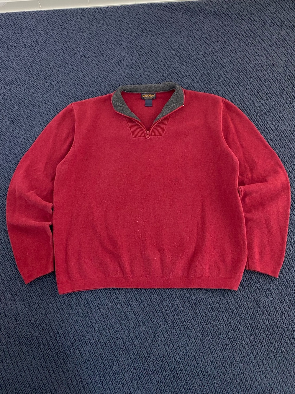 Vintage Woolrich Quarter-Zip Jumper